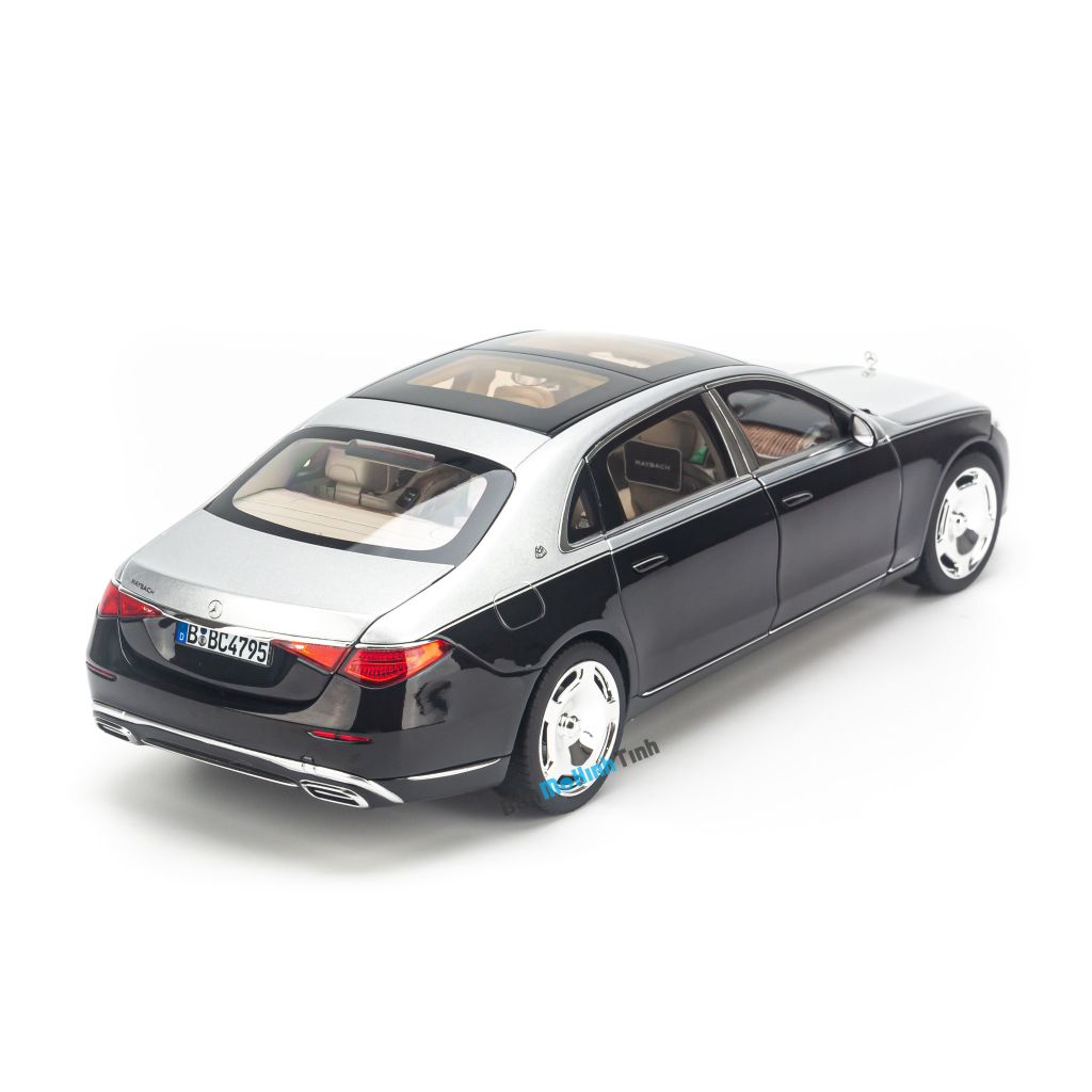 Mô hình xe Mercedes Maybach S680 W223 2021 1:18 Norev