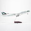 Mô hình máy bay Cathay Pacific 47cm lắp ráp có đèn Everfly