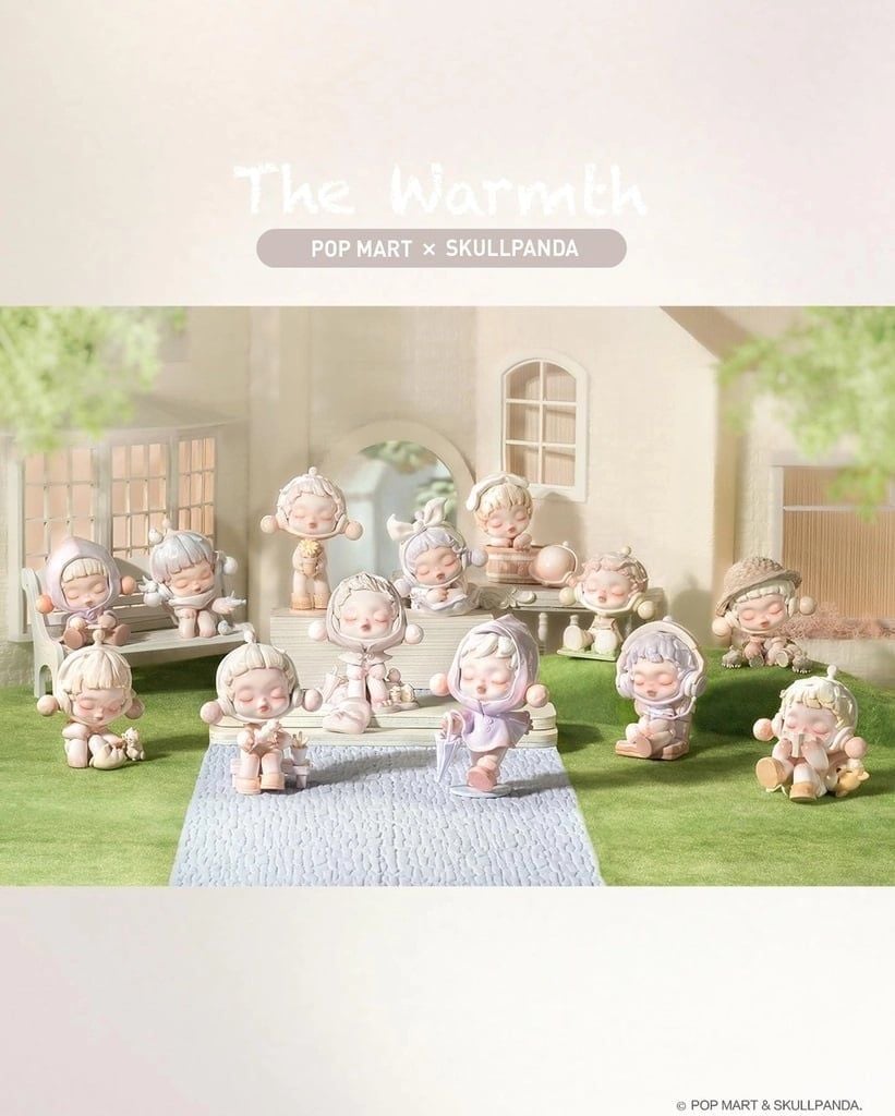 Mô hình đồ chơi Blind box Skull Panda The Warmth Series (Sự Ấm Ấp Của Skull Panda) - POP MART