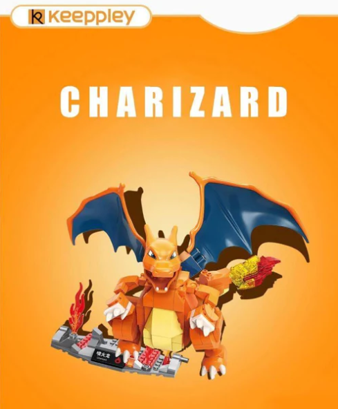 Bộ đồ chơi lắp ráp mô hình nhân vật Pokemon Keeppley