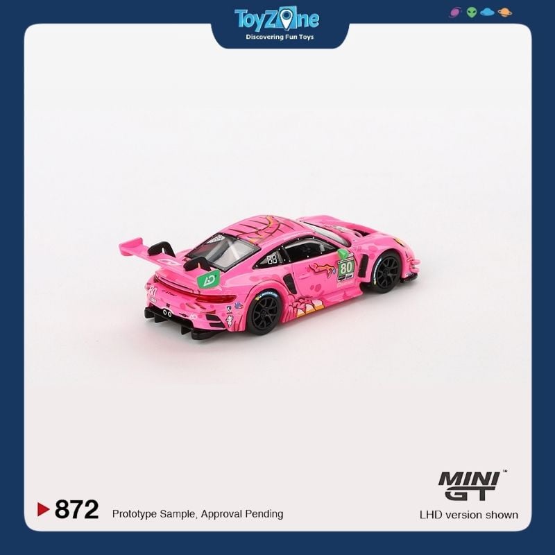 Mô hình xe Porsche 911 GT3 R #80 AO Racing 2023 IMSA 1:64 MiniGT