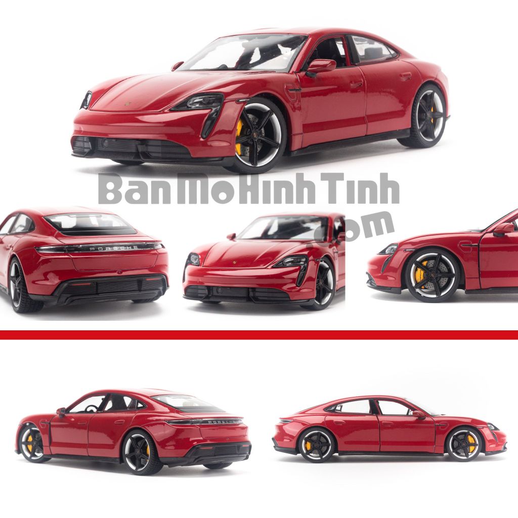 Mô hình xe Porsche Taycan Turbo S 1:24 Welly - 24107
