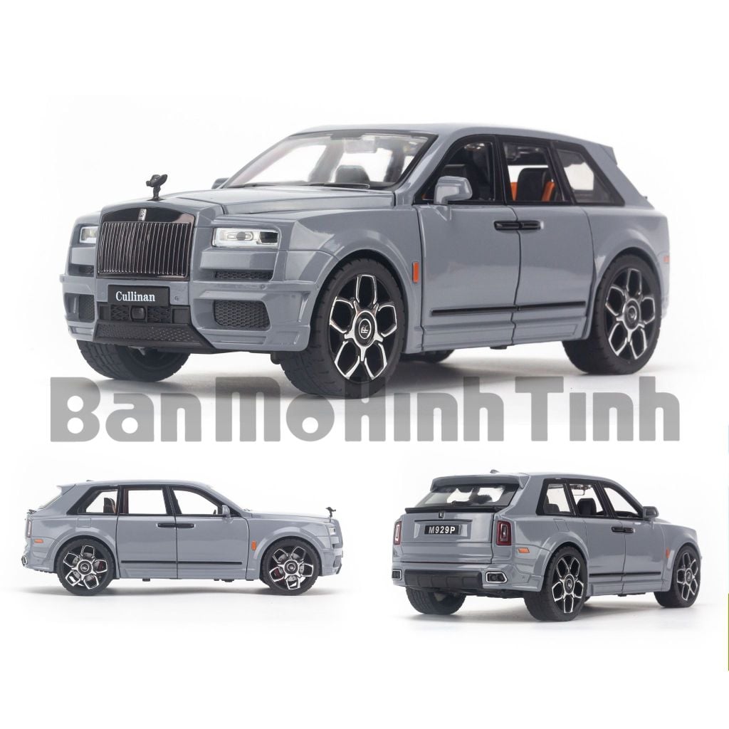 Mô hình xe Rolls Royce Cullinan 2018 1:20 XLG