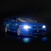 Mô hình xe Nissan Skyline GTR34 1:32 Jackiekim Blue (5)