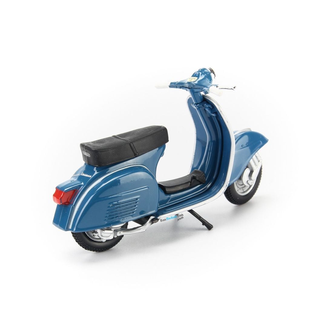 Mô hình xe Vespa Sprint Veloce 1969 1:18 Maisto Blue (3)