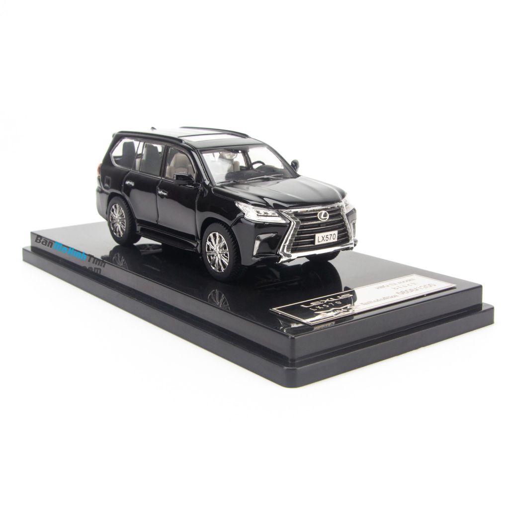 Mô hình xe Lexus LX570 1:64 Hikasi Black (2)