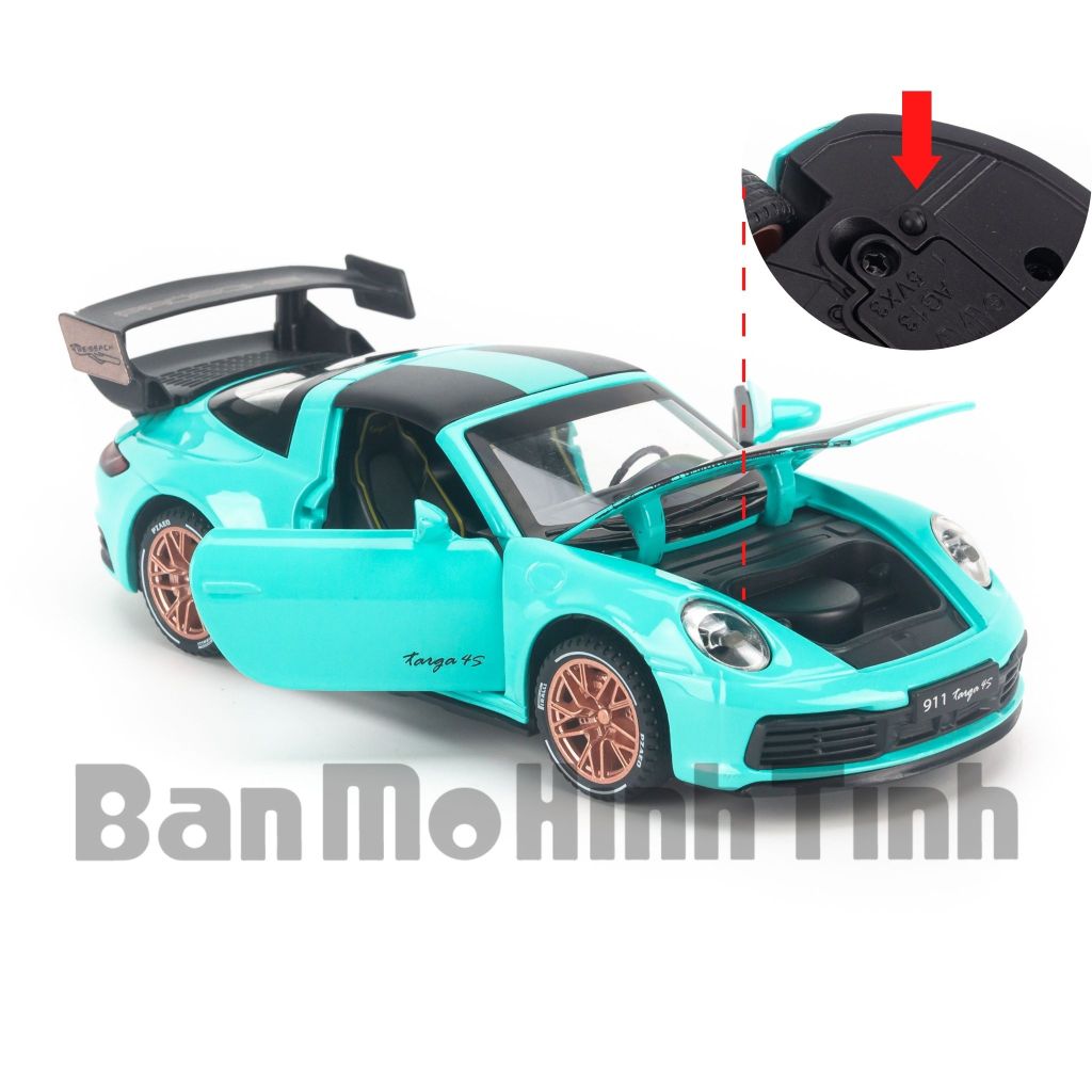 Mô hình xe Porsche 911 Targa 4S 1:32 Newao