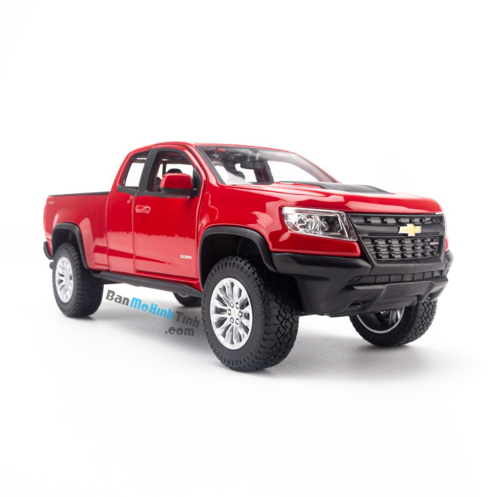 Mô hình xe Chevrolet Colorado ZR2 1:24 Maisto Red (4)