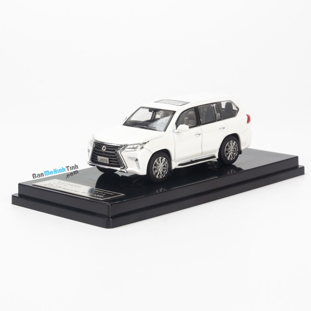 Mô hình xe Lexus LX570 1:64 Hikasi giá rẻ (1)