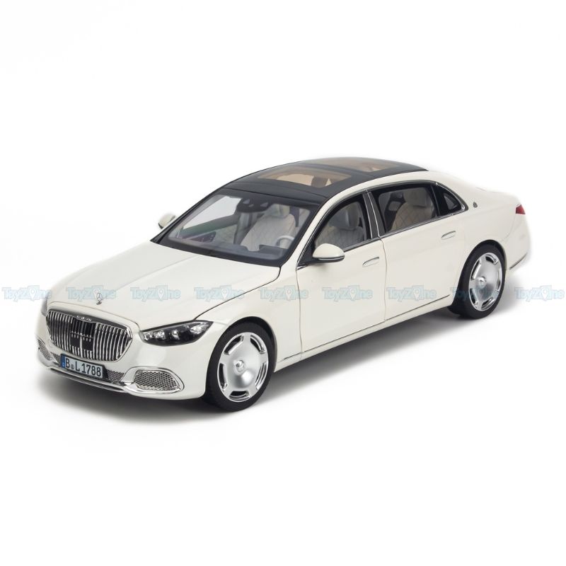 Mô hình xe Mercedes Maybach S680 W223 2021 1:18 Norev