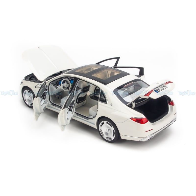 Mô hình xe Mercedes Maybach S680 W223 2021 1:18 Norev