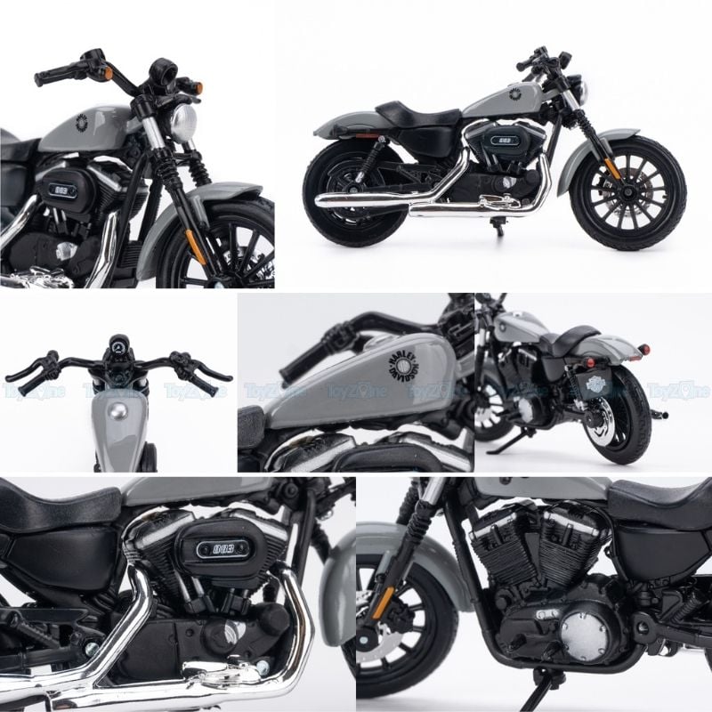 Mô hình xe mô tô Harley-Davidson Sportster Iron 883 2022 1:18 MAISTO