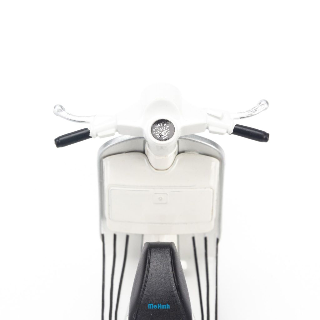 Mô hình xe Vespa PX 2016 1:18 Welly White (5)
