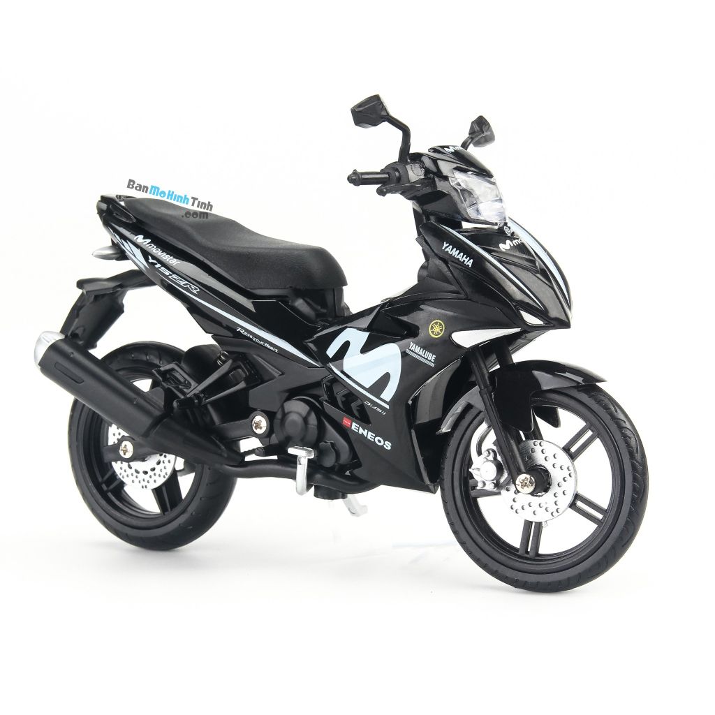Mô hình xe máy Yamaha Exciter Y15ZR Movistar Black 1:12 Dealer giá tốt nhất việt nam (1)