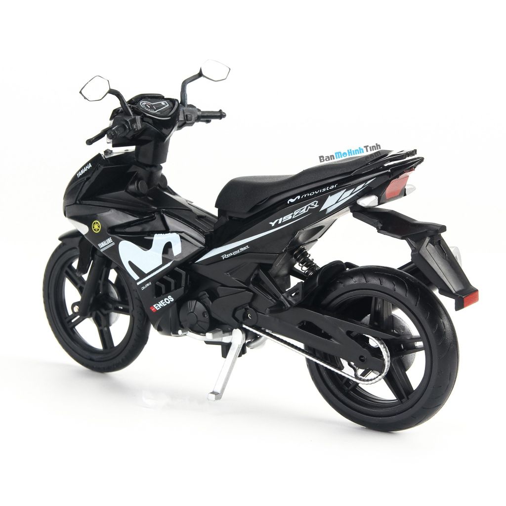 Mô hình xe máy Yamaha Exciter Y15ZR Movistar Black 1:12 Dealer giá tốt nhất việt nam (10)