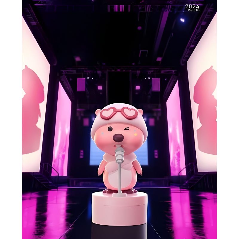 Mô hình đồ chơi Blind box Zanmang Loopy Working In The Entertainment Industry Series ( Việc Làm Trong Ngành Giải Trí ) MINISO