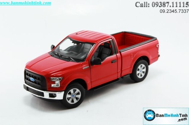 Mô hình xe Ford F-150 2015 Regular Cab 1:24 Welly