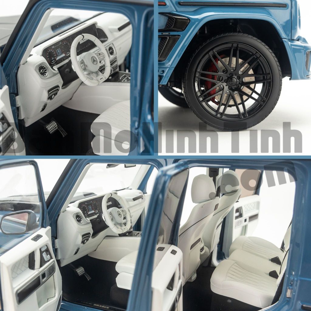Mô hình xe Mercedes Brabus G800 2020 1:18 Almost Real