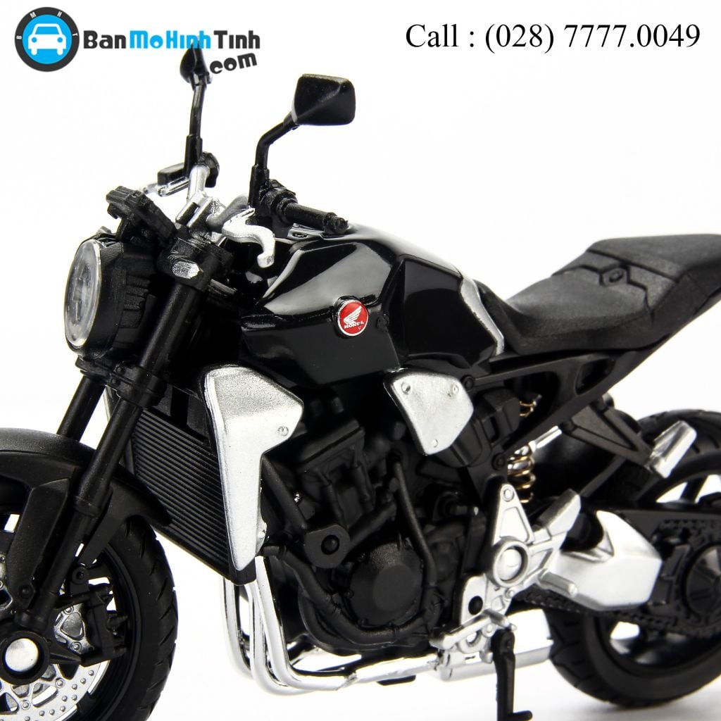 Mô hình xe mô tô Honda CB1000R 2018 Black 1:18 Welly- 12852