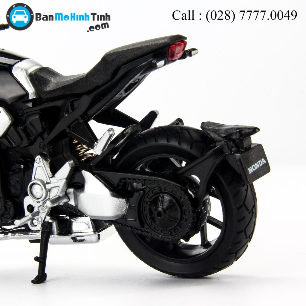 Mô hình xe mô tô Honda CB1000R 2018 Black 1:18 Welly- 12852
