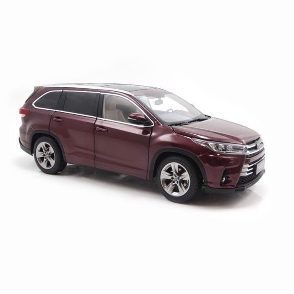 Mô hình xe Toyota Highlander 2018 1:18 Paudi
