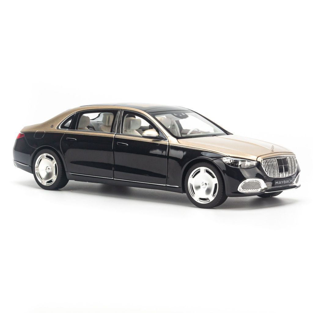 Mô hình xe Mercedes Maybach S680 W223 2021 1:18 Norev