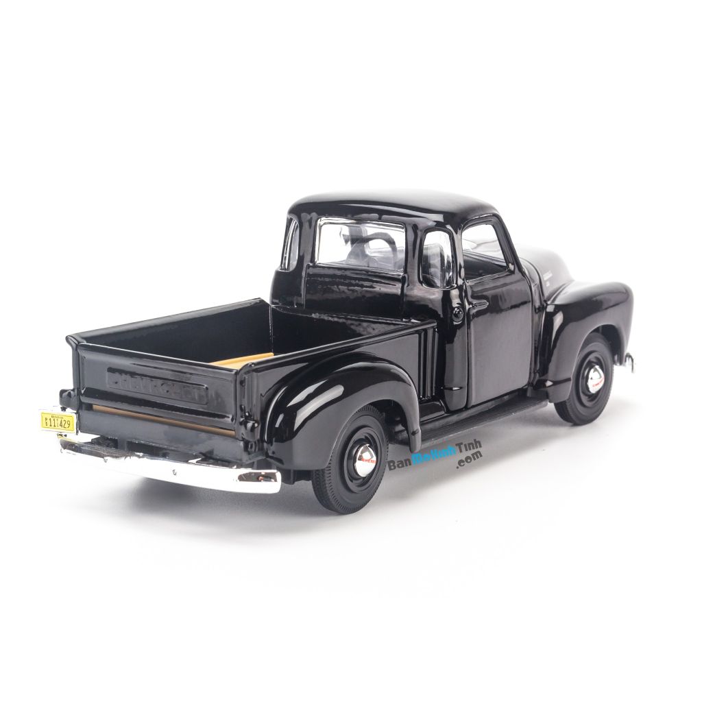 Mô hình xe bán tải Chevrolet 3100 Pickup 1950 1:25 Maisto Black (2)
