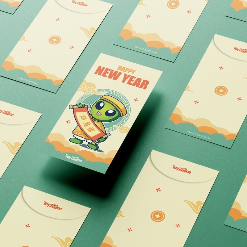 Bao LÌ XÌ - TOYZONE [HÀNG TẶNG]