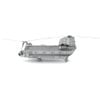 Mô hình kim loại lắp ráp 3D Trực Thăng CH-47 Chinook (Silver) – Piecefun MP416