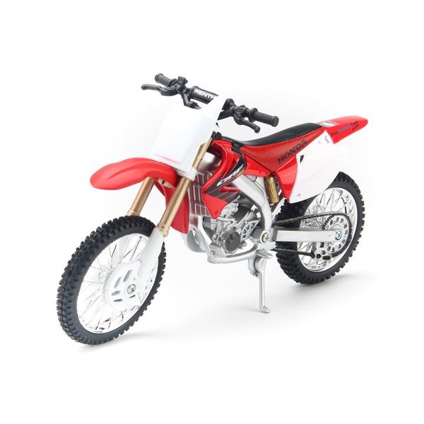 Mô hình mô tô Honda CRF450 Red 1:12 Maisto- 31104