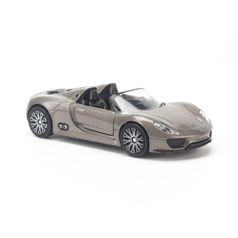Mô hình xe Porsche 918 Spyder Concept 1:36 Welly Grey - 43642C