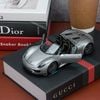 Mô hình xe Porsche 918 Spyder Concept Grey 1:24 Welly