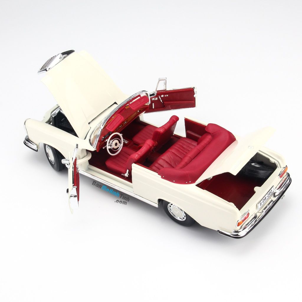 Mô hình xe Mercedes Benz 280SE 1967 - 1:18 Maisto - MH 31811
