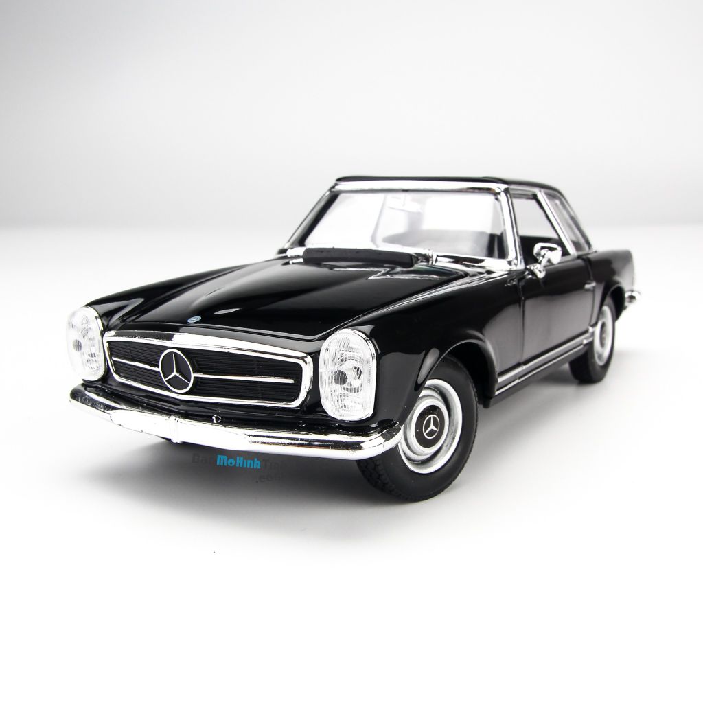 Mô hình xe Mercedes Benz 230SL Black 1:24 Welly- 18853