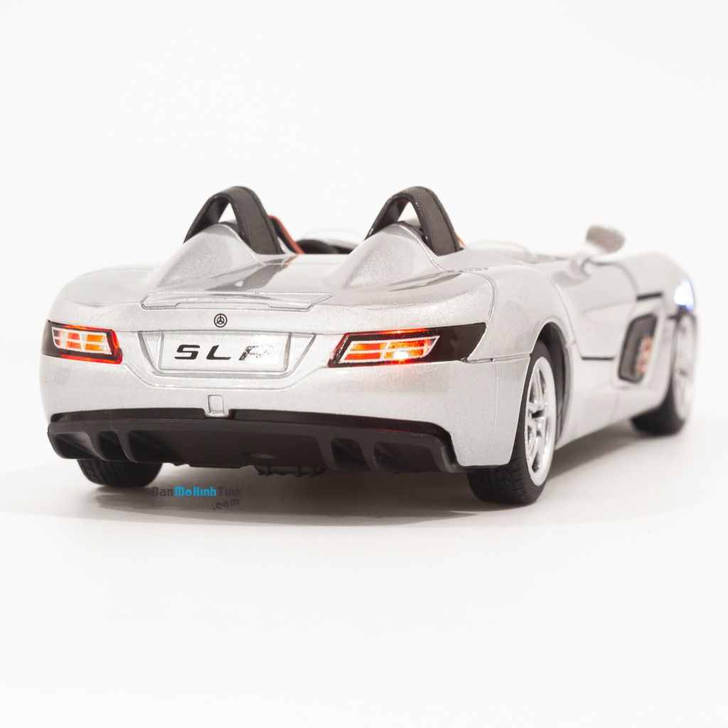 Mô hình xe Mercedes-Benz SLR Stirling Moss 1:32 TYmodels Silver (6)