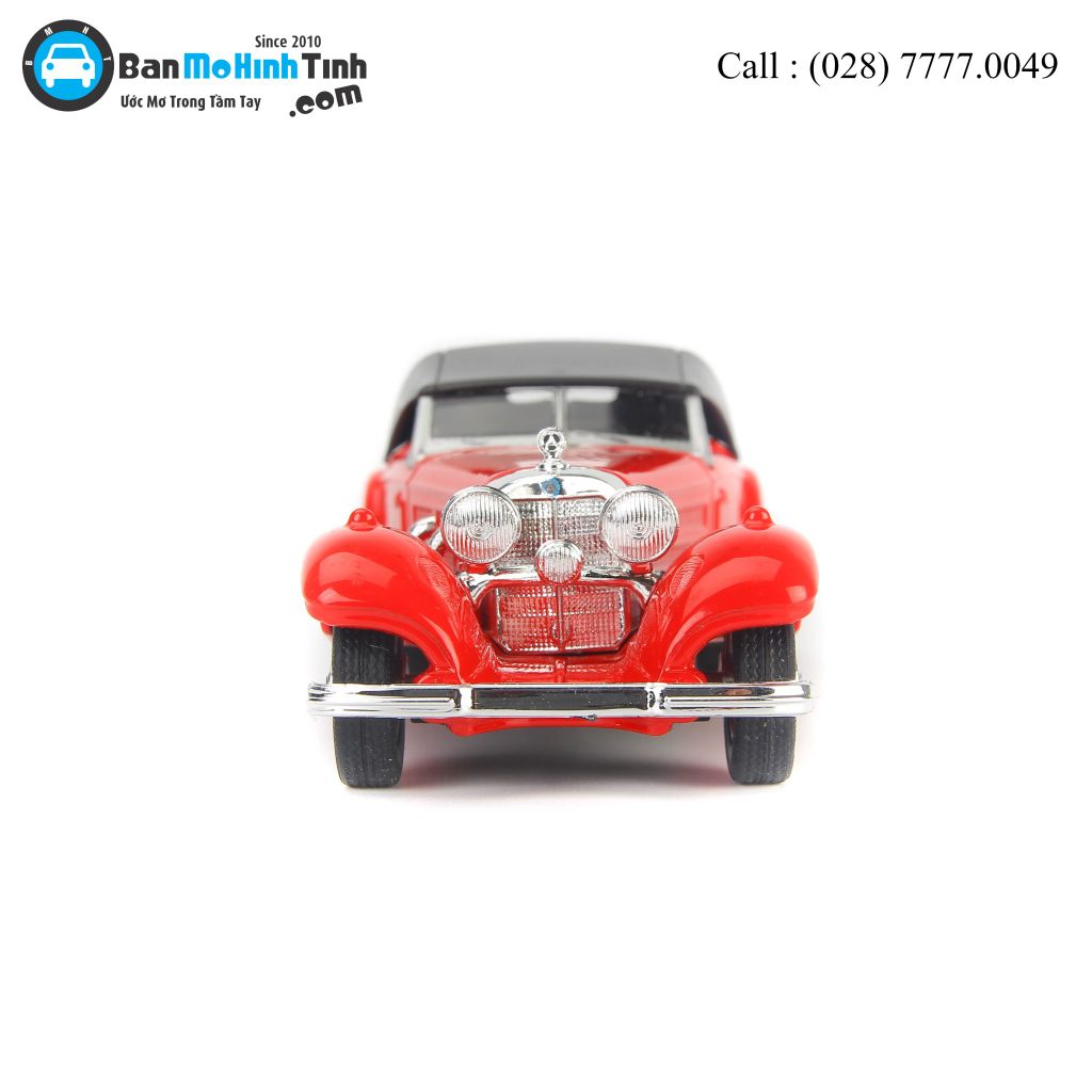 Mô hình xe Mercedes Benz 500K Type Coupe Red 1:36 Welly- 98879H