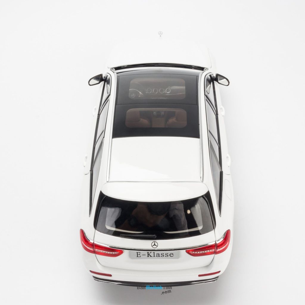 Mô hình xe Mercedes-Benz E300 T-Modell White 1:18 Iscale-11