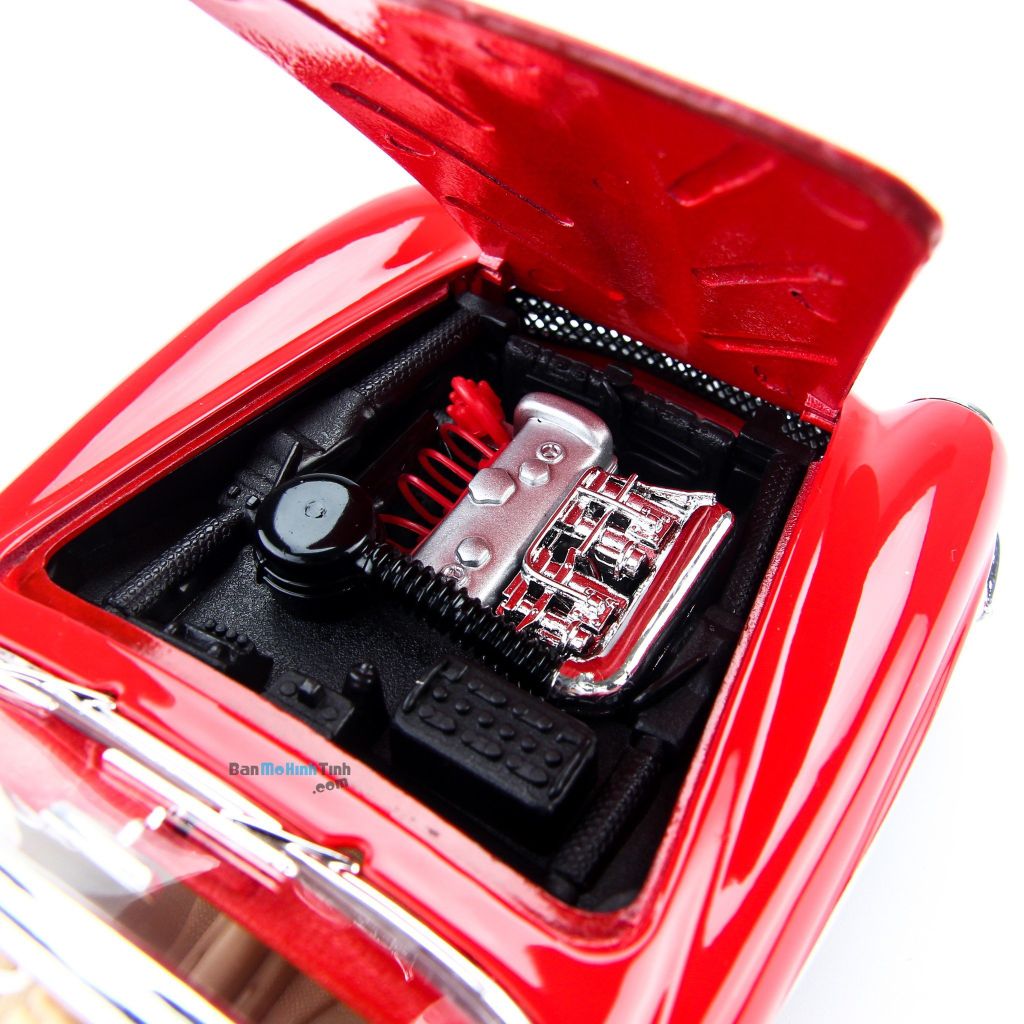 Mô hình xe Mercedes Benz 190SL 1955 Red 1:18 Maisto