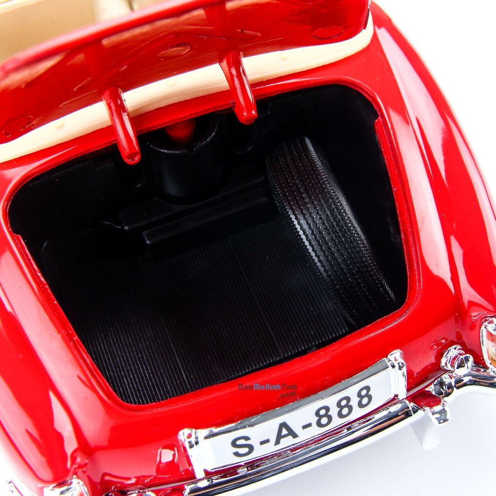 Mô hình xe Mercedes Benz 190SL 1955 Red 1:18 Maisto