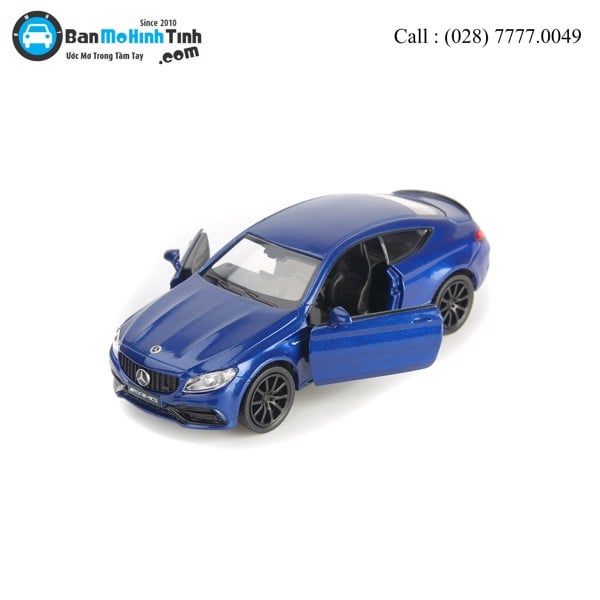 Mô hình xe Mercedes Benz C63S AMG Coupe 1:36 UNI