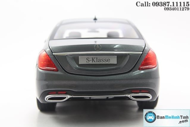 Mô hình xe Mercedes-Benz S560L Grey 2018 1:18 Norev (15)