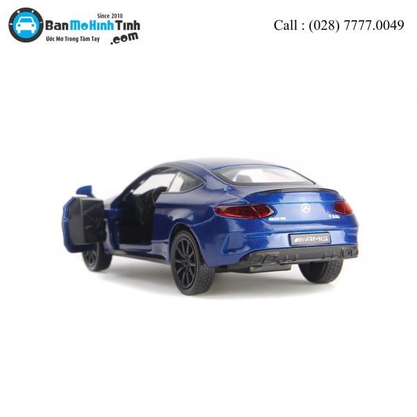 Mô hình xe Mercedes Benz C63S AMG Coupe 1:36 UNI