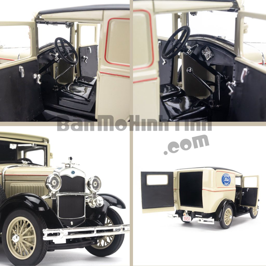 Mô hình xe Ford Panel 1931 1:18 Signature Genuine Parts (5)