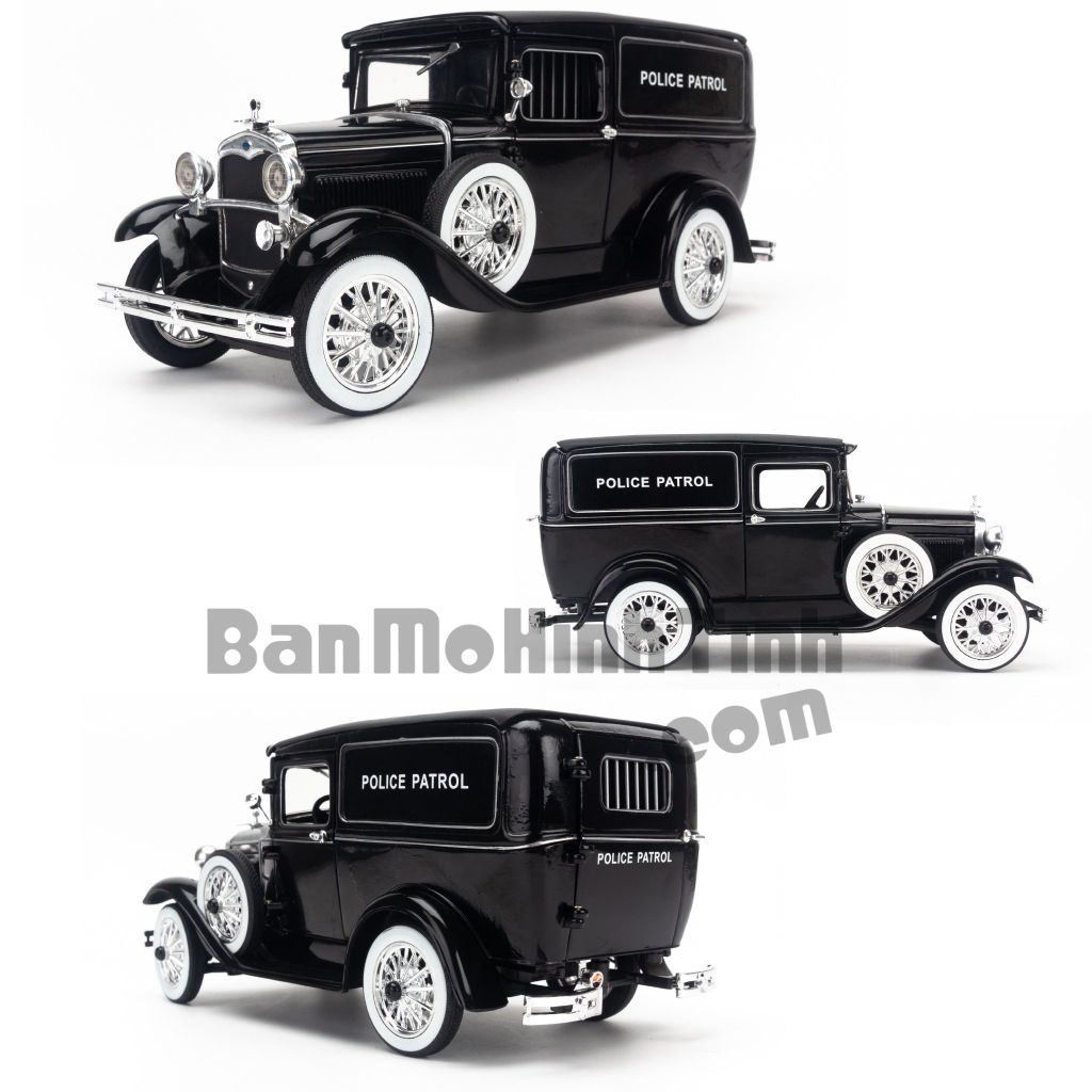 Mô hình xe Ford Panel 1931 1:18 Signature Police Patrol (3)
