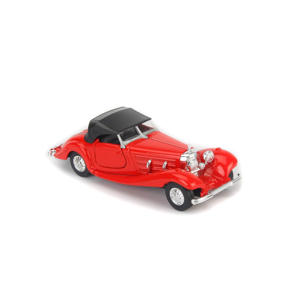 Mô hình xe Mercedes Benz 500K Type Coupe Red 1:36 Welly- 98879H
