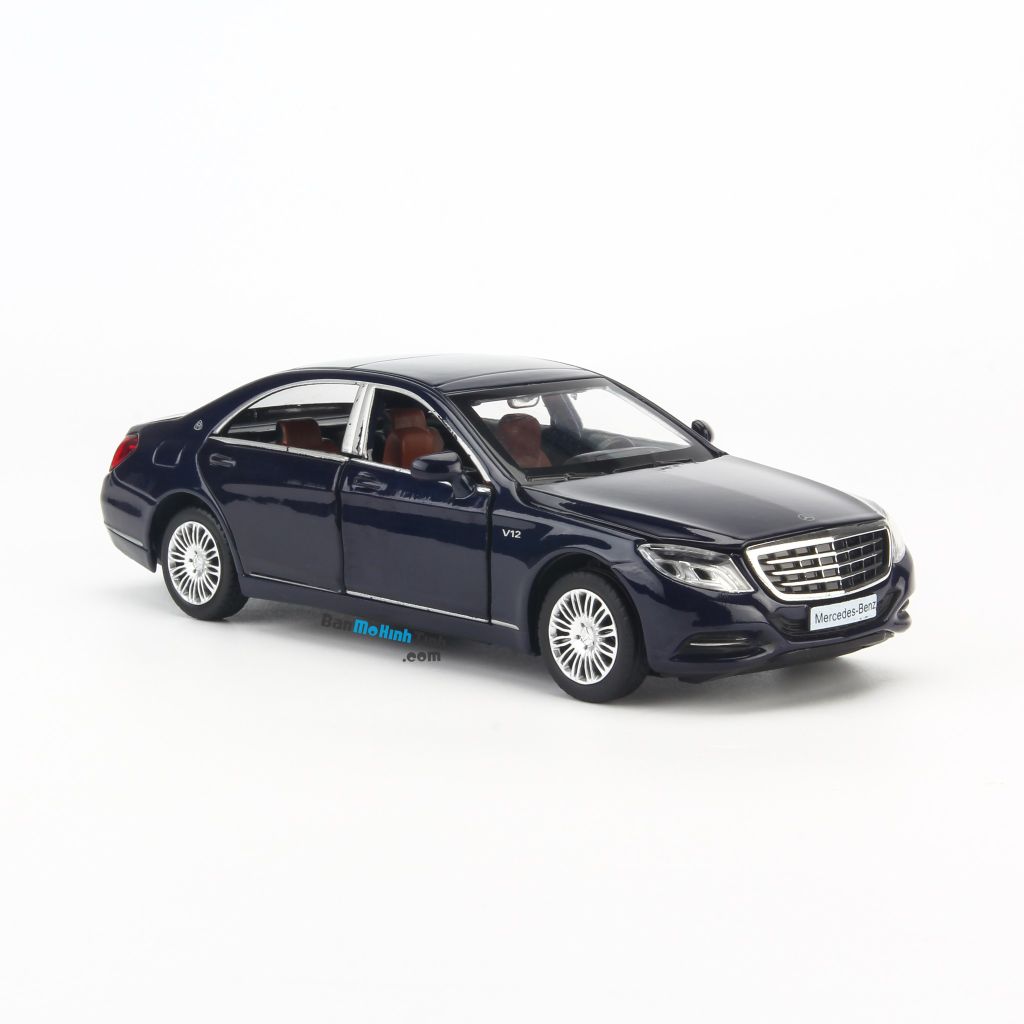 Mô hình xe Mercedes-Maybach S600 Blue 1:32 UNI (1)