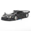 Mô hình xe đua Mercedes-Benz CLK-GTR Street Version 1:18 Maisto Matte Black (1)