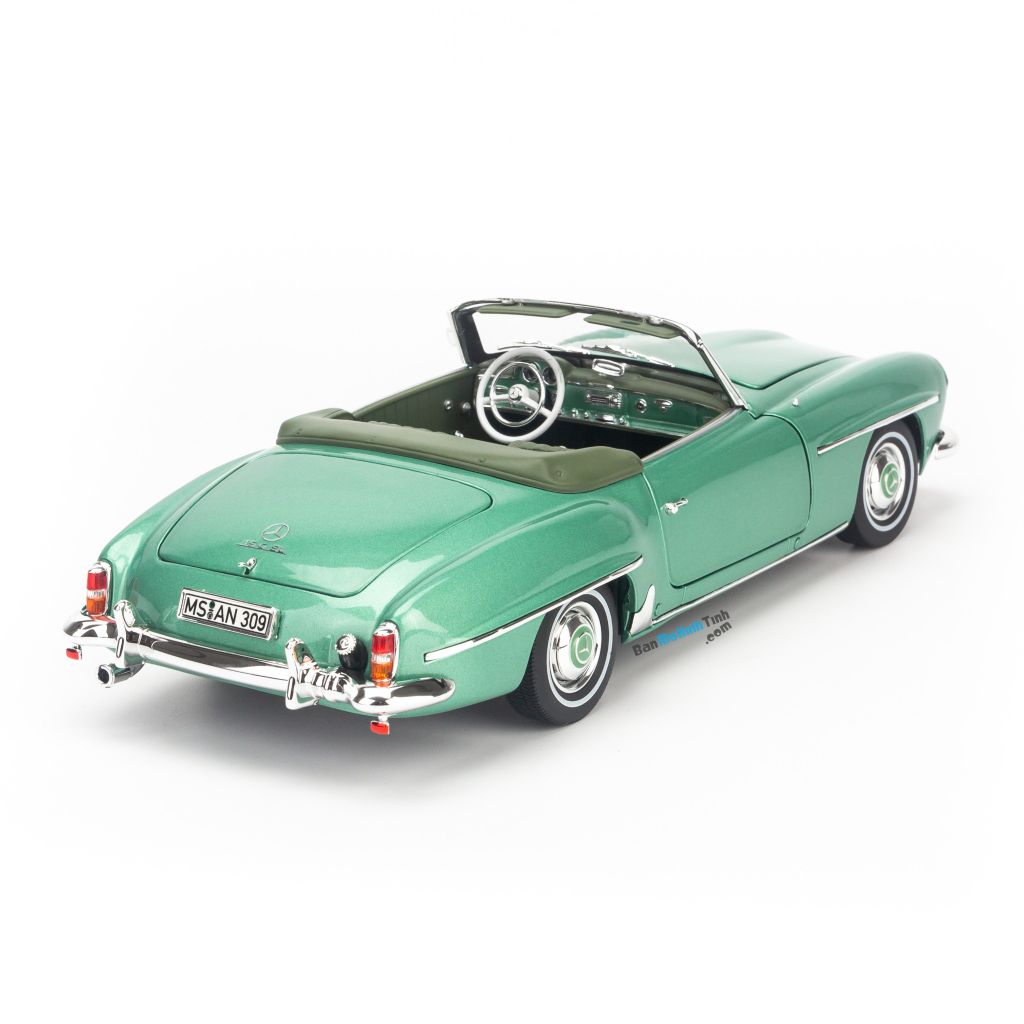 Mô hình xe Mercedes Benz 190SL 1957 1:18 Norev Green (2)
