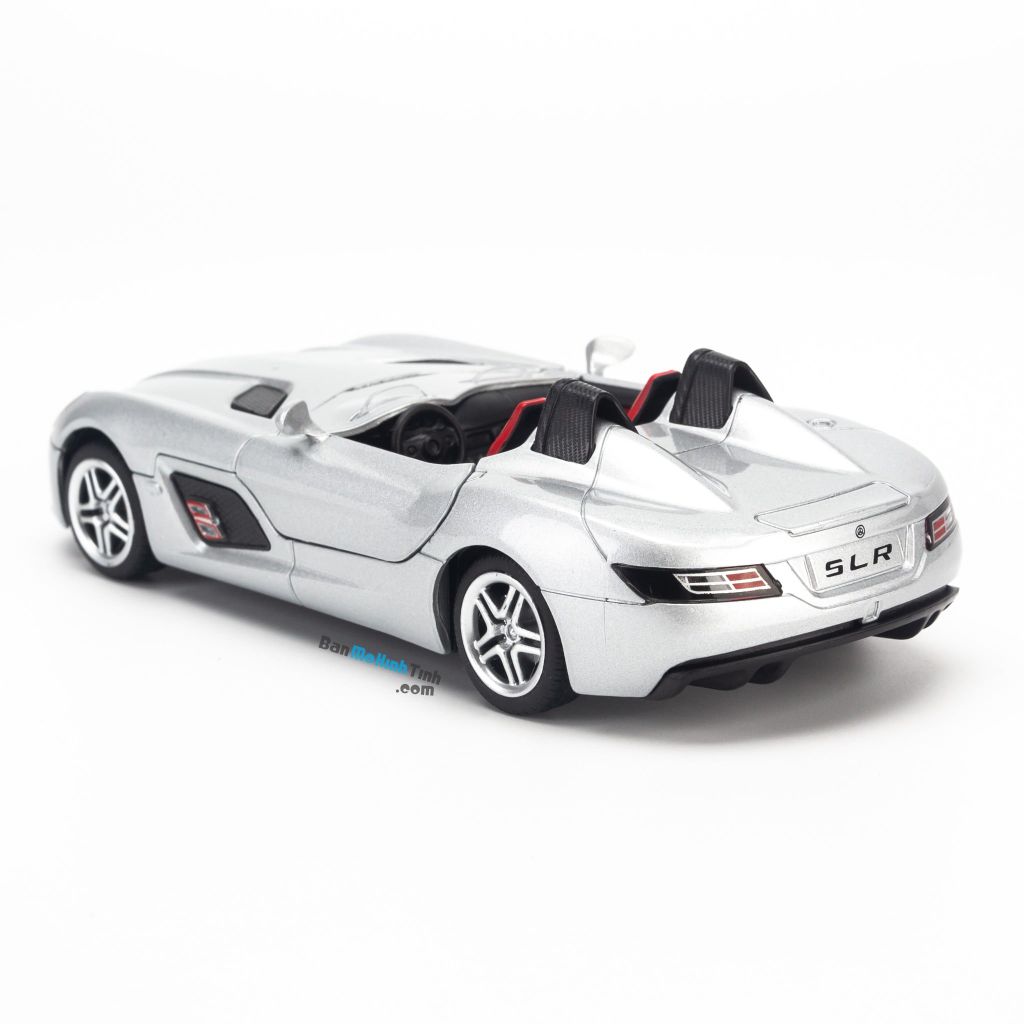 Mô hình xe Mercedes-Benz SLR Stirling Moss 1:32 TYmodels Silver (2)