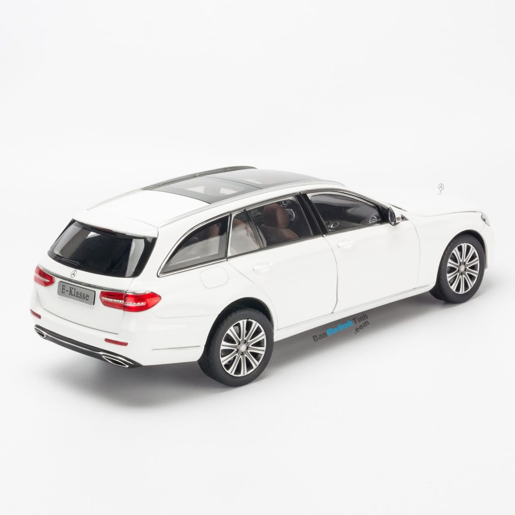Mô hình xe Mercedes-Benz E300 T-Modell White 1:18 Iscale-2